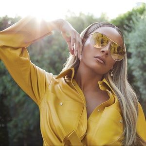 Quay High Key Rimless Sunglasses